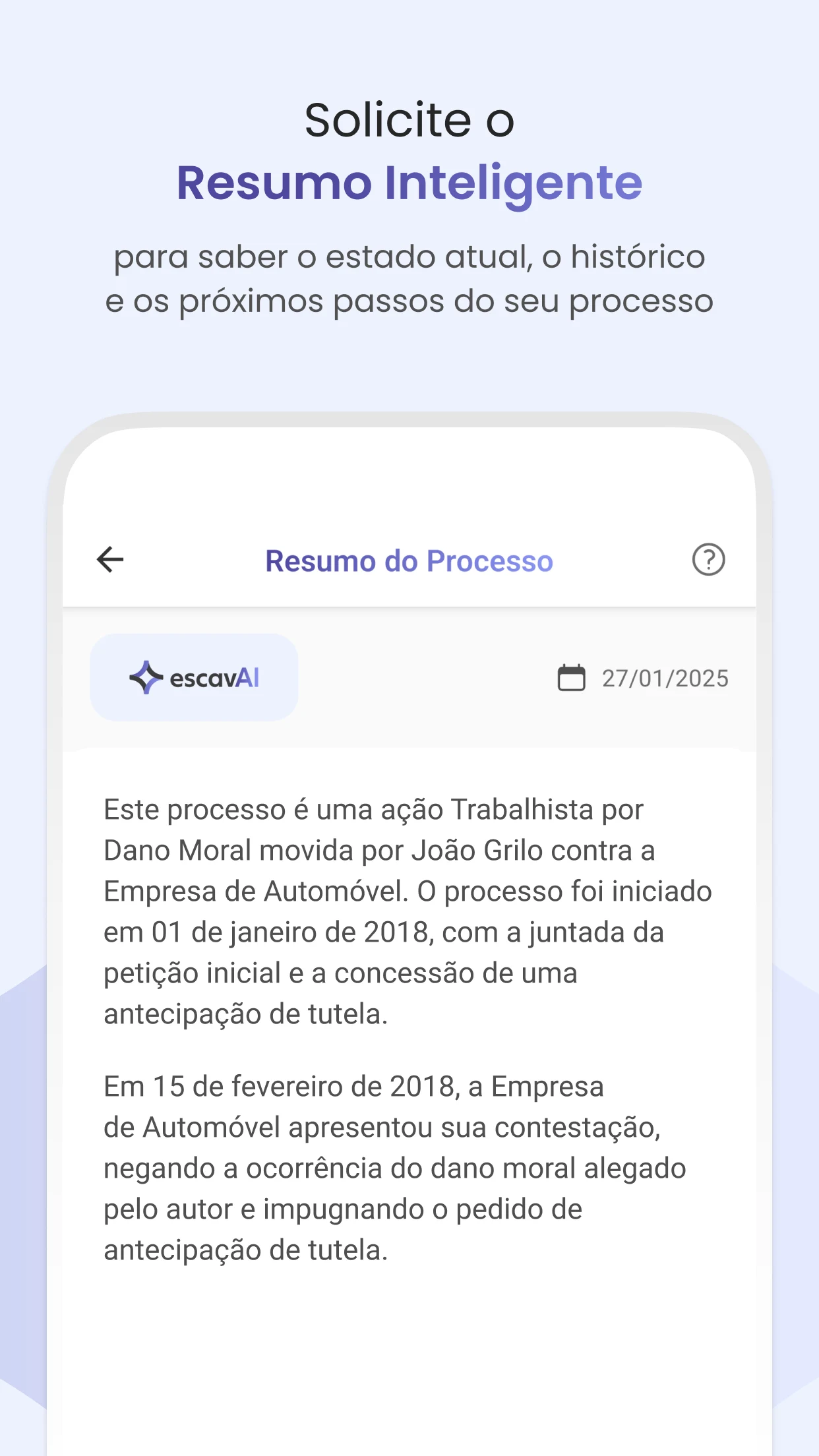 Consultar Processo - Escavador screenshot
